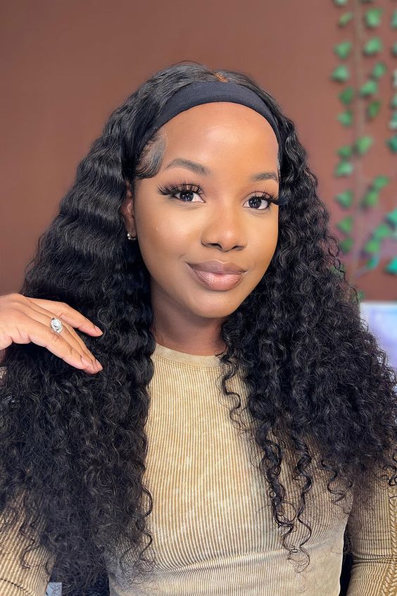 Beginner-Friendly Headband Wig 💕 | No Glue, Ready in 30 Seconds