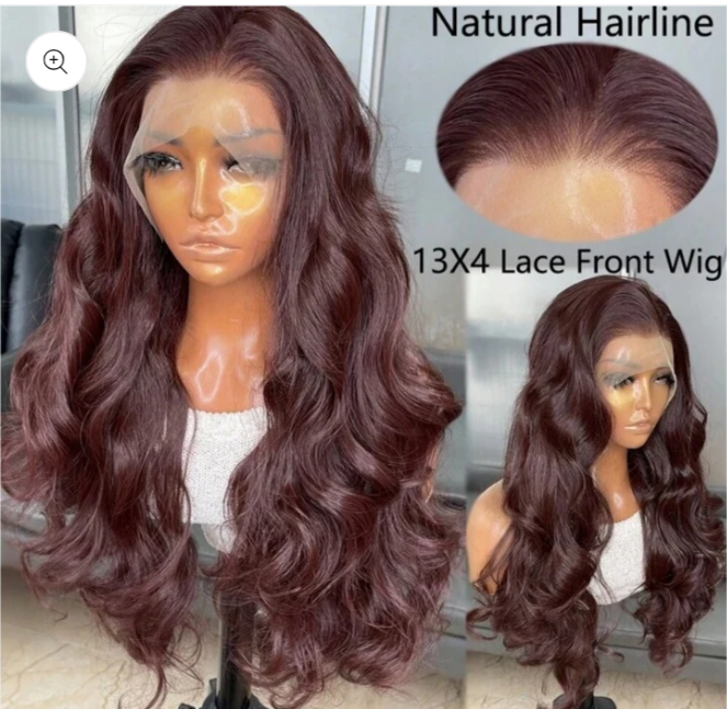 Long Body Wave Glueless Kanekalon Wig